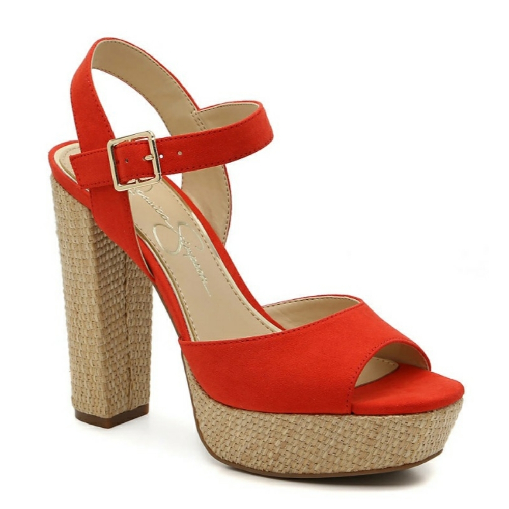 Jessica Simpson platform heel sandals